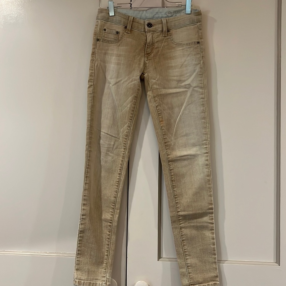 CARMAR Beige Skinny Jeans